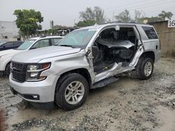 Salvage cars for sale from Copart Opa Locka, FL: 2020 Chevrolet Tahoe K1500 LT