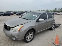 Salvage cars for sale at Houston, TX auction: 2011 Nissan Rogue S