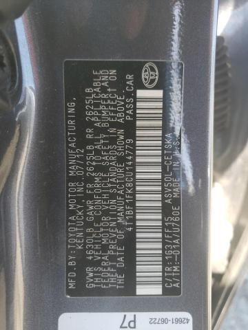 2012 Toyota Camry Base