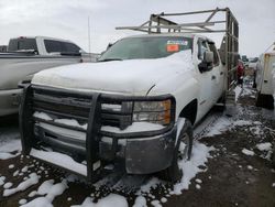 Salvage trucks for sale at Brighton, CO auction: 2010 Chevrolet Silverado K2500 Heavy Duty