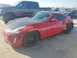 Salvage cars for sale at Grand Prairie, TX auction: 2017 Nissan 370Z Base