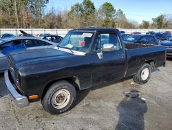 Salvage cars for sale from Copart Hampton, VA: 1990 Dodge D-SERIES D150