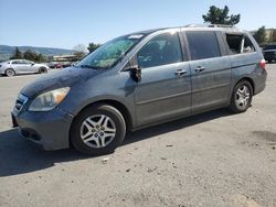 Honda salvage cars for sale: 2006 Honda Odyssey EXL