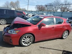 Lexus CT 200 salvage cars for sale: 2011 Lexus CT 200