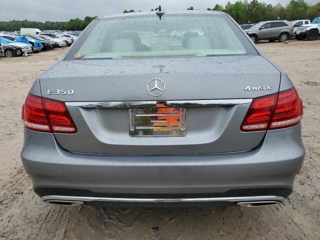 2014 Mercedes-Benz E 350 4matic