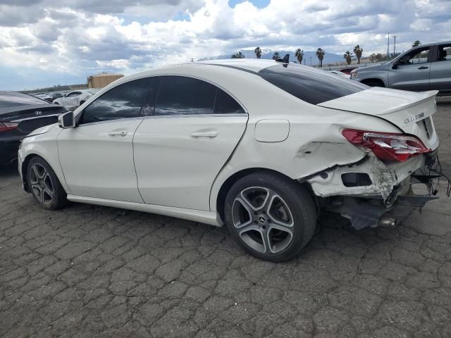 2018 Mercedes-Benz CLA 250