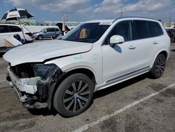 Salvage cars for sale from Copart Van Nuys, CA: 2021 Volvo XC90 T8 Recharge Inscription