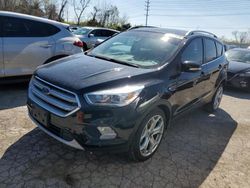 Salvage SUVs for sale at auction: 2017 Ford Escape Titanium