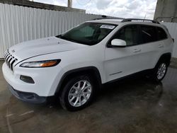 Jeep salvage cars for sale: 2018 Jeep Cherokee Latitude