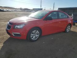 Salvage cars for sale from Copart Colorado Springs, CO: 2016 Chevrolet Cruze Limited LS