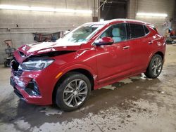 Salvage cars for sale from Copart Angola, NY: 2021 Buick Encore GX Essence