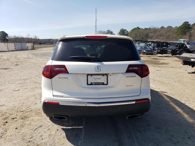 2012 Acura MDX Technology