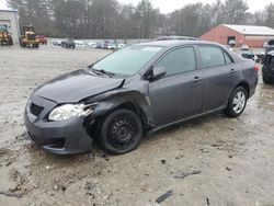 Salvage cars for sale from Copart Mendon, MA: 2010 Toyota Corolla Base
