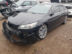 Honda Accord Sport Vehiculos salvage en venta: 2014 Honda Accord Sport