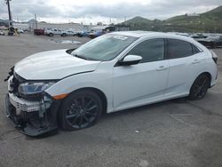 Salvage cars for sale at Colton, CA auction: 2021 Honda Civic EX