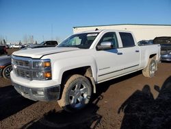 Salvage cars for sale from Copart Rocky View County, AB: 2014 Chevrolet Silverado K1500 LTZ