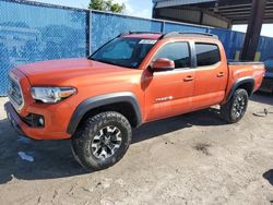 Toyota salvage cars for sale: 2017 Toyota Tacoma Double Cab