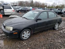 Salvage cars for sale from Copart Chalfont, PA: 2002 Hyundai Elantra GLS