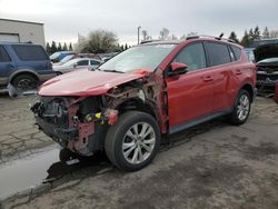 Salvage cars for sale at Woodburn, OR auction: 2014 Toyota Rav4 Limited