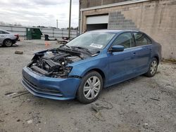 Salvage cars for sale at Fredericksburg, VA auction: 2017 Volkswagen Jetta S