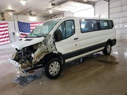 Salvage cars for sale at Columbia, MO auction: 2017 Ford Transit T-350