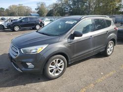 Salvage cars for sale at Eight Mile, AL auction: 2018 Ford Escape SE