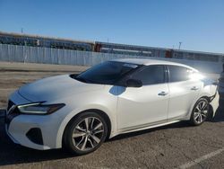 Salvage cars for sale from Copart Van Nuys, CA: 2019 Nissan Maxima S