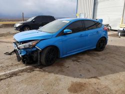 Salvage cars for sale at Albuquerque, NM auction: 2017 Ford Focus RS