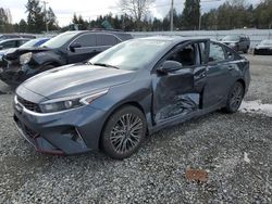 Salvage cars for sale at Graham, WA auction: 2024 KIA Forte GT Line