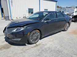 Salvage cars for sale at Tulsa, OK auction: 2014 Lincoln MKZ Hybrid