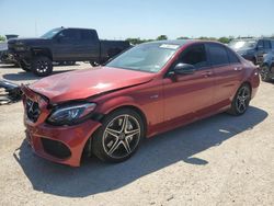 Mercedes-Benz salvage cars for sale: 2017 Mercedes-Benz C 43 4matic AMG