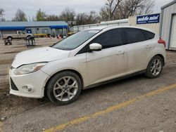 Salvage cars for sale from Copart Wichita, KS: 2012 Ford Focus SEL