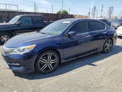 Salvage cars for sale at Wilmington, CA auction: 2017 Honda Accord Sport Special Edition