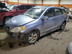 Toyota Corolla salvage cars for sale: 2003 Toyota Corolla Matrix Base