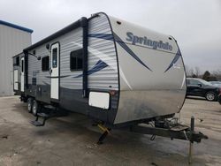 Keystone salvage cars for sale: 2018 Keystone Springdale