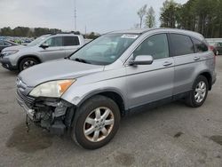 Vehiculos salvage en venta de Copart Dunn, NC: 2007 Honda CR-V EXL