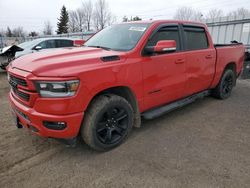 Salvage cars for sale from Copart Bowmanville, ON: 2022 Dodge RAM 1500 Sport