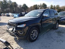 Salvage cars for sale from Copart Mendon, MA: 2015 Jeep Grand Cherokee Limited