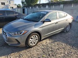 Vehiculos salvage en venta de Copart Opa Locka, FL: 2017 Hyundai Elantra SE