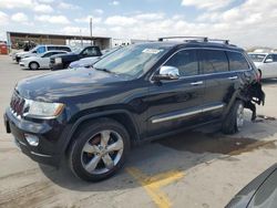 Salvage cars for sale from Copart Grand Prairie, TX: 2013 Jeep Grand Cherokee Overland