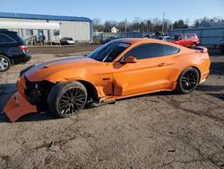 Salvage cars for sale at Pennsburg, PA auction: 2021 Ford Mustang GT