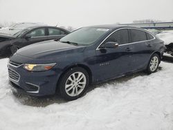 Chevrolet salvage cars for sale: 2017 Chevrolet Malibu LT