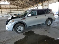 Salvage cars for sale from Copart Phoenix, AZ: 2017 Nissan Armada SV