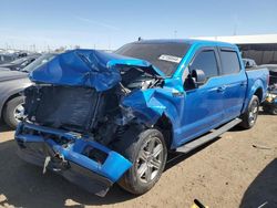 Salvage cars for sale at Brighton, CO auction: 2019 Ford F150 Supercrew