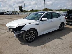 KIA salvage cars for sale: 2019 KIA Optima LX