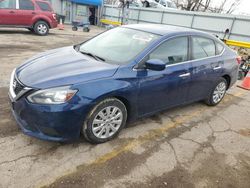 Salvage cars for sale from Copart Wichita, KS: 2018 Nissan Sentra S