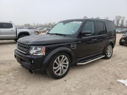 Salvage cars for sale at Houston, TX auction: 2016 Land Rover LR4 HSE