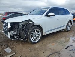 Salvage cars for sale at Magna, UT auction: 2017 Audi Q7 Prestige