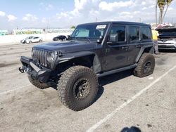 Salvage cars for sale from Copart Van Nuys, CA: 2021 Jeep Wrangler Unlimited Rubicon
