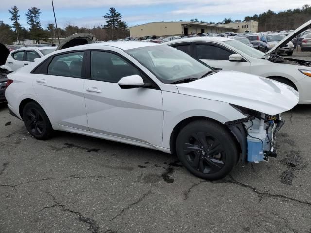 2021 Hyundai Elantra Blue